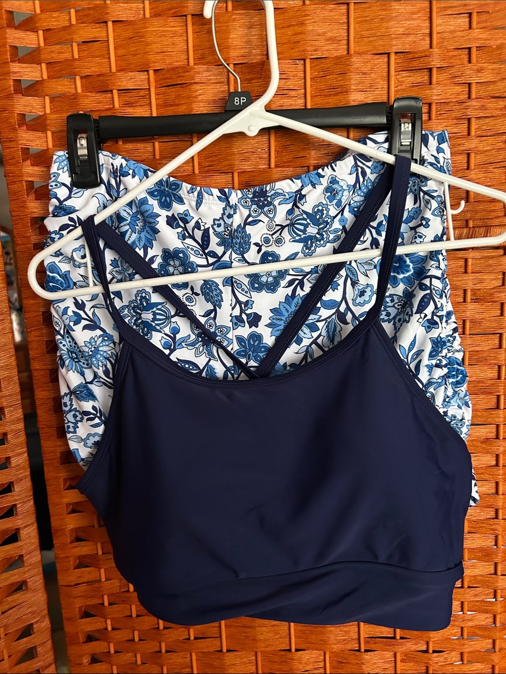 Two piece bathing suit